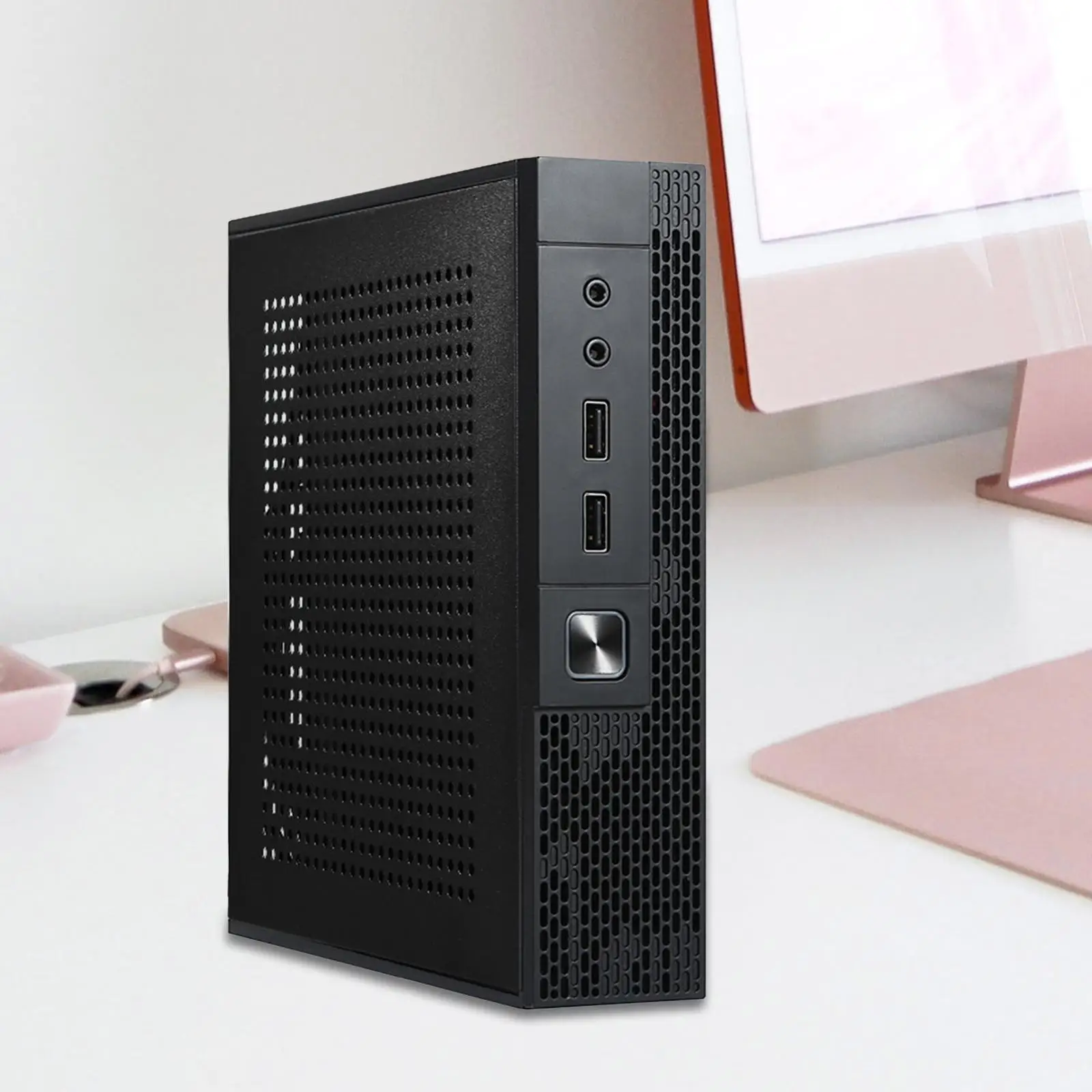 ITX Computer Case RACKMOUNT Server Chassis Gaming Power Supply Simple to Use TX02 Industrial Control Htpc Case for Home Fittings
