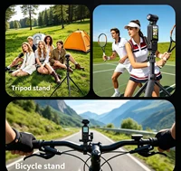HD Vlogging Camera 180 Degree Rotatable for Vlog YouTube Video Recording Entry Portable Anti-Shake Action Camera for Gift 2