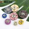 Meetee 10sets 10-25mm Metal Snap Buttons Invisible Fastener Press Button Clasp Coat Down Jacket DIY Garment Sewing Accessories 5
