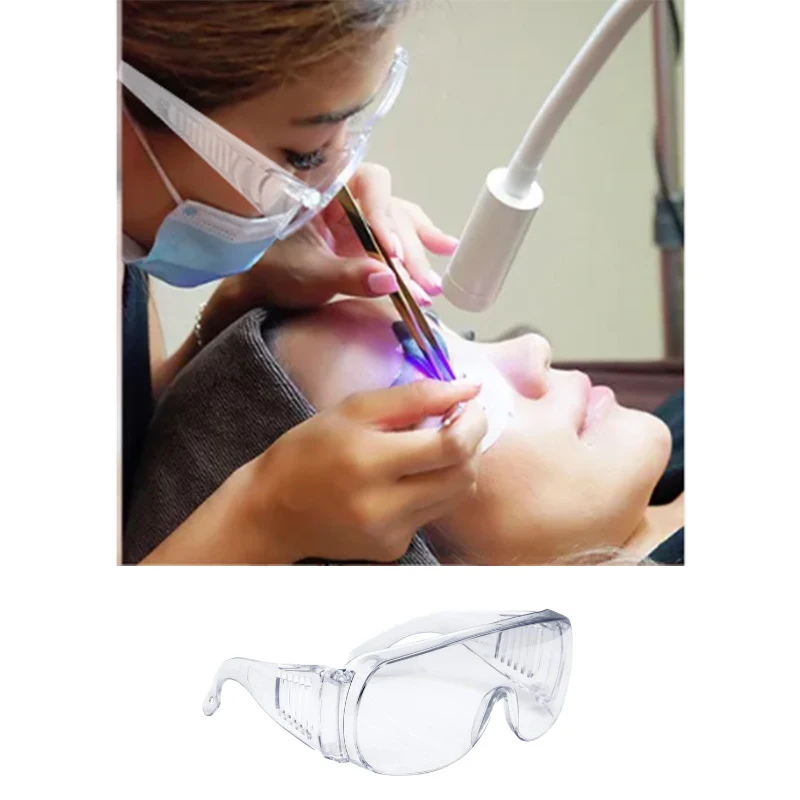 

2023 NEW UV LED lash extension protective eyewear anti uv light glasses