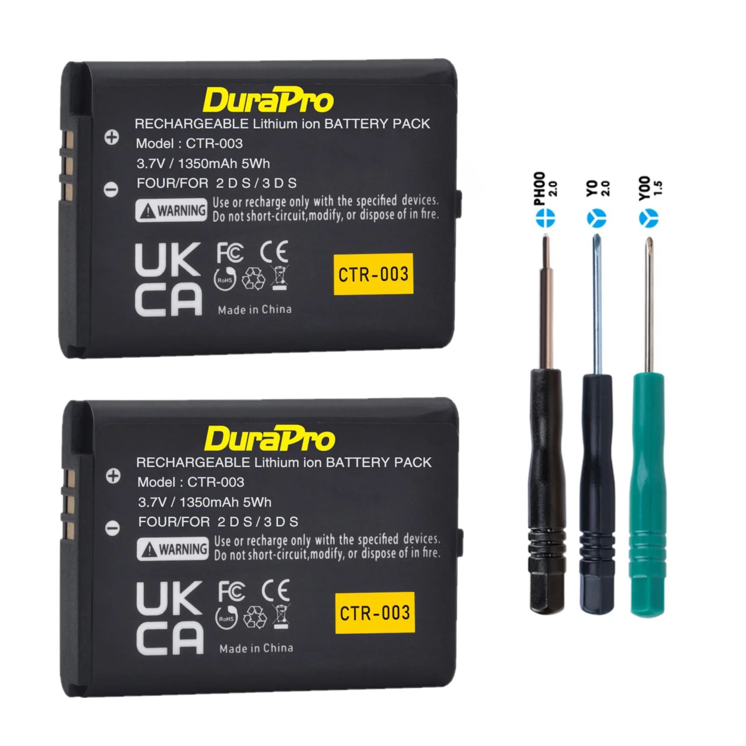 Bateria para Nintendo 3ds 2ds Novo 2ds xl Switch ns Pro Console de Jogos 1350mah Ctr003 Ctr-001 - Image 6