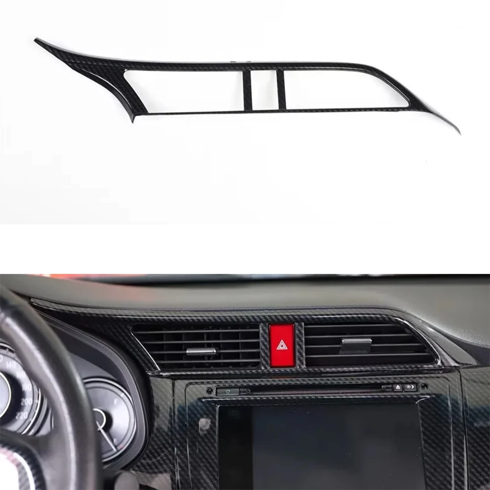 

New ABS Car Central Console Air Vent Frame Trim Styling For Honda Crider 2013-2017 LHD Interior Auto Accessories