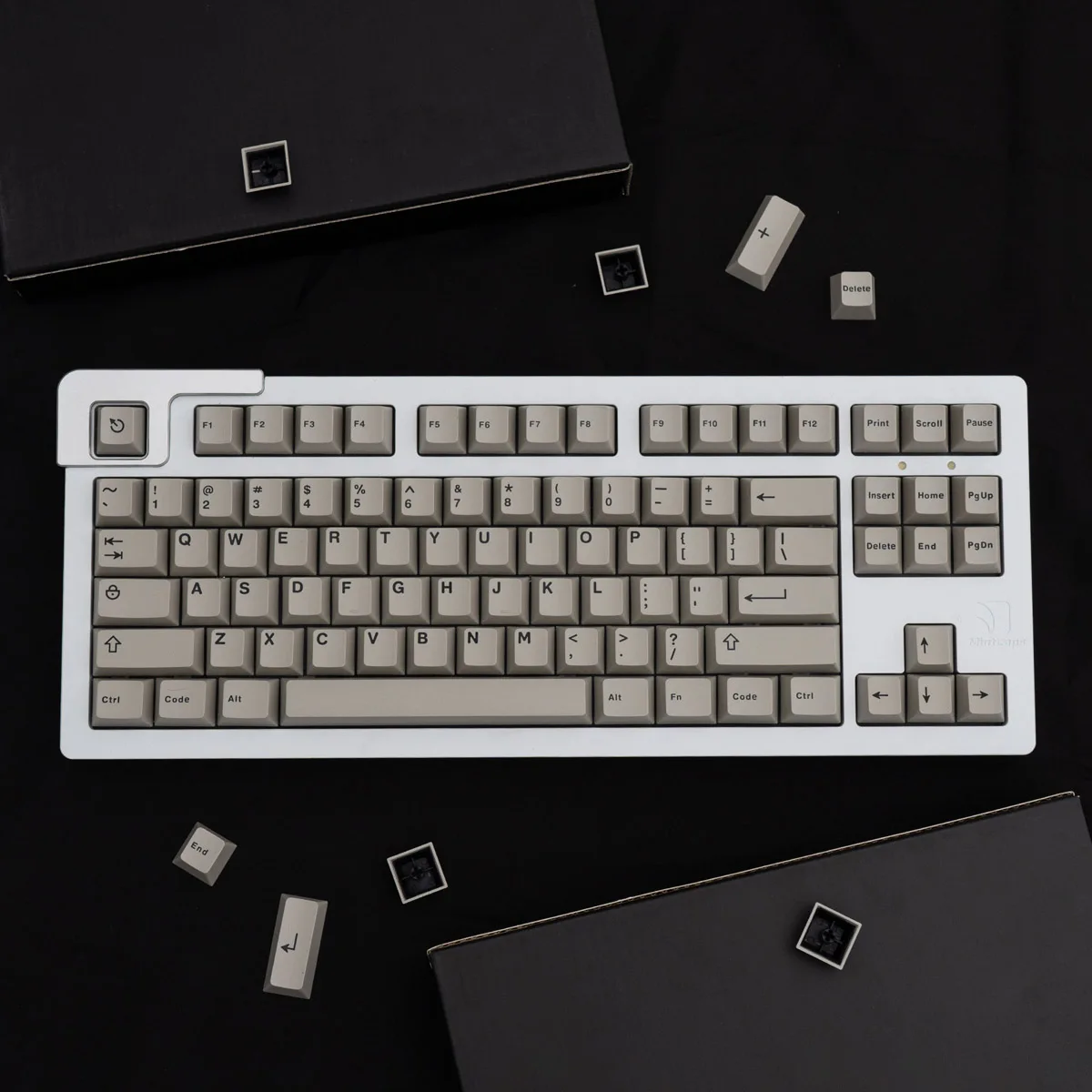 

Gmk Clone Keycap Ymk Icon Keycap Double Shot 121 Keys English Custom Personality Keycaps For Mechanical Keyboard 61/64/68/75/