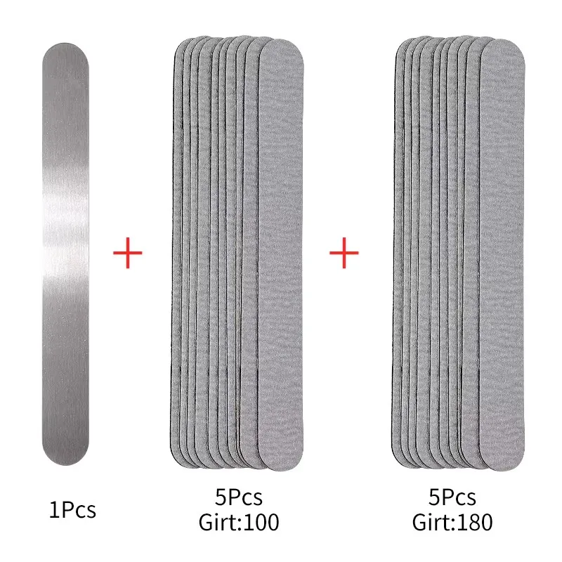 Professional Manicure Refillable Nail File Set (100-240 Grit)
