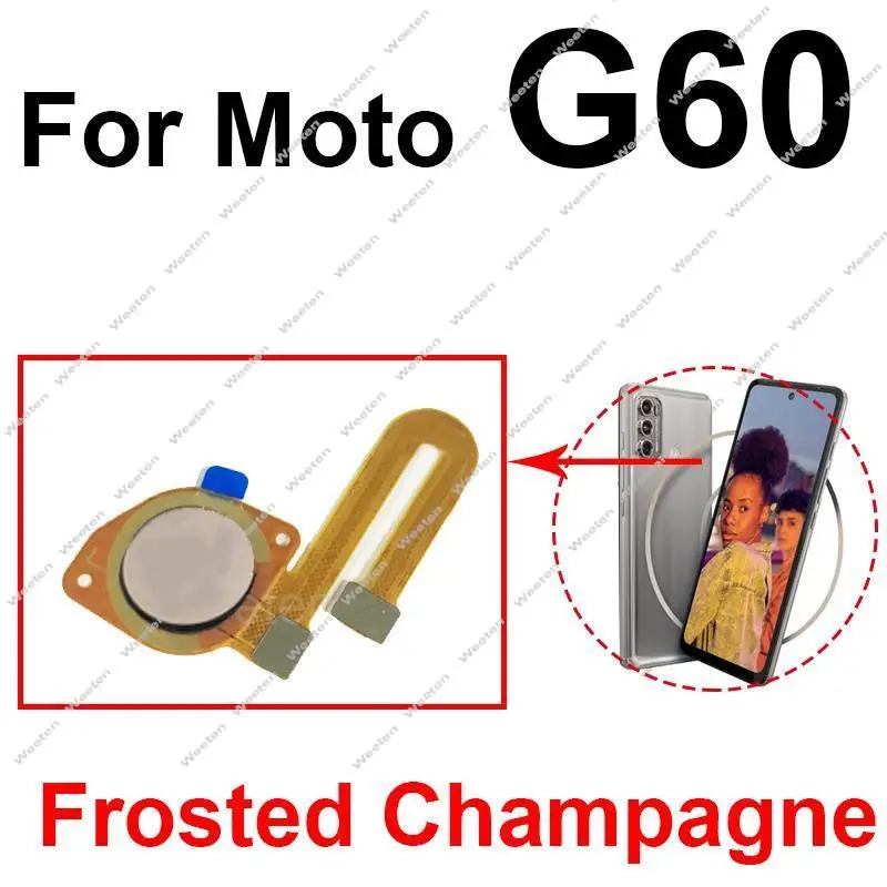 Fingerprint Sensor Flex Cable for Home Touch ID Replacement