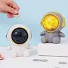 Astronaut Night Light Piggy Bank Bedside Decor Lamps Creative Figurine Coin Money Saving Box Toy For Kids Birthday Gifts 1