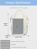 PANGDUBE Baby Nappy Bag with 2pcs Stroller Hooks Mummy Bag Backpack Waterproof Outdoor Travel Mommy Maternity Bag for Baby Stuff 2