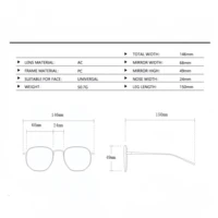 Lunettes de soleil carrées de style coréen pour hommes et femmes, nouveau modèle pour visages ronds, font paraître le visage plus petit 3