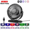 Mini Portable Fan USB Desk Fan Table Strong Airflow &Quiet Operation 3 Speed Wind 360°Rotatable Standing fans for Room Home 1