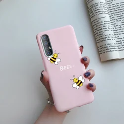 Cute Cat Cactus Slim Soft Silicone Phone Case - Durable Back Cover for Reno 3 Pro 5G (Pink-01)