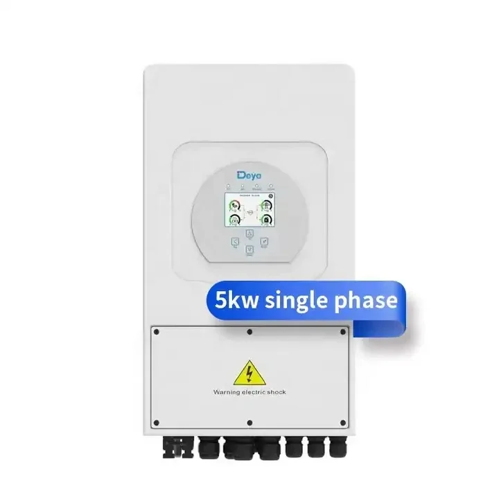 Vendita Calda Deye 5Kw 8Kw Inverter Solare Ibrido Monofase Deye 5000W 8000W Inverter Solare Versione Ue/Usa