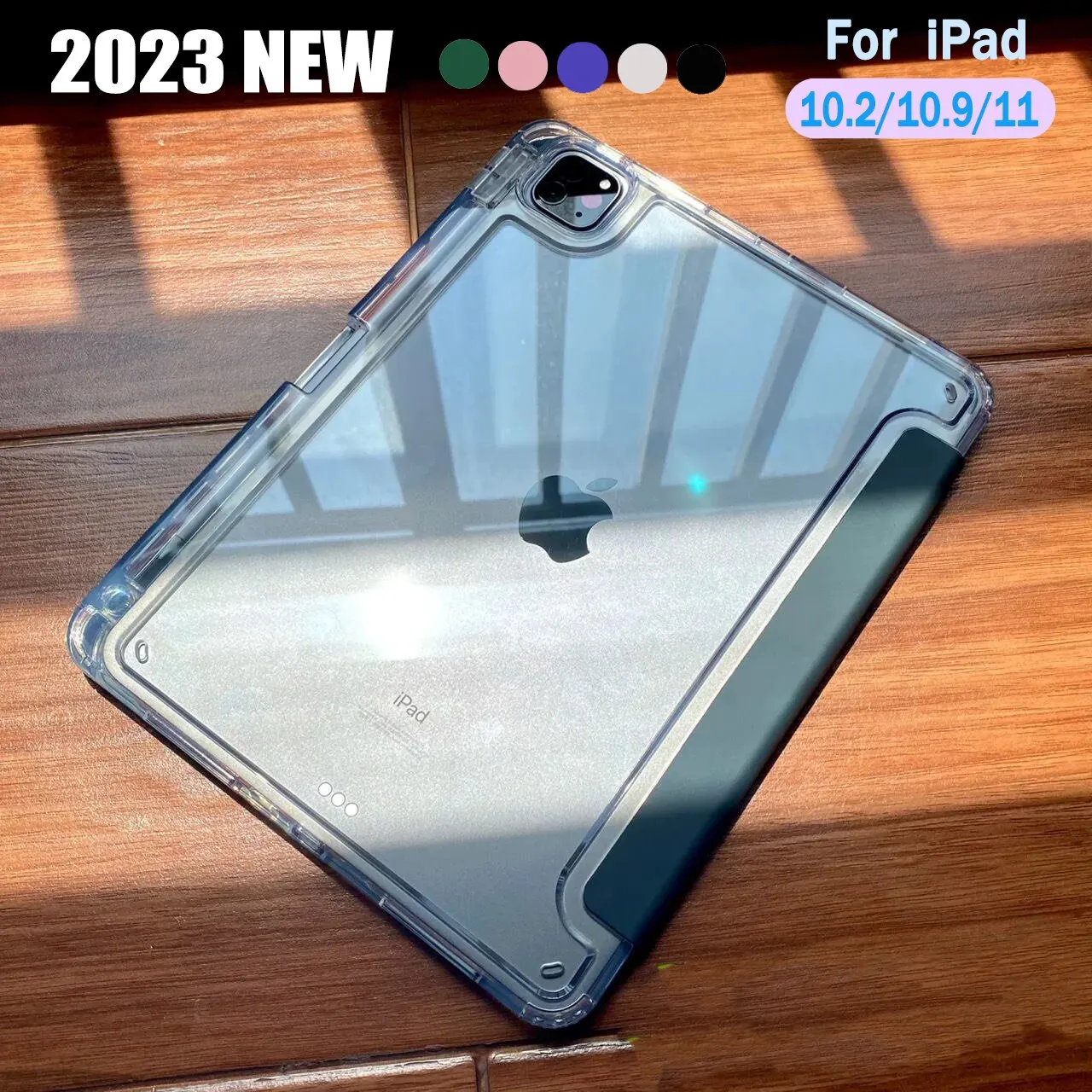 High Transparency Acrylic iPad Case For iPad Pro 11 9th/8/7 Generation Air 5 Air 4
