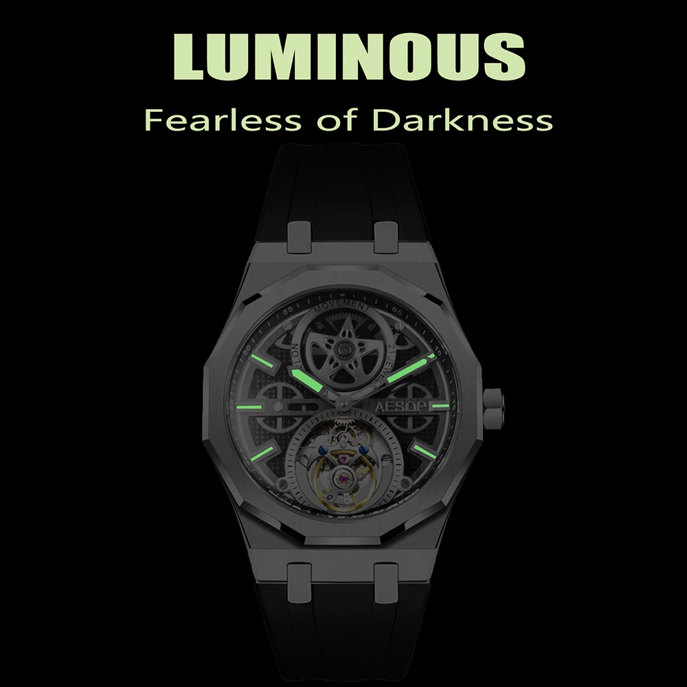 イソップ男性フライングトゥールビヨンムーブメント機械式自動高級