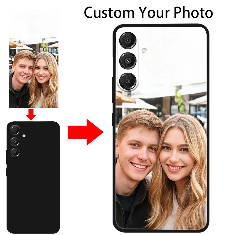Personalized Custom Clear Phone Case with DIY Photo Insert