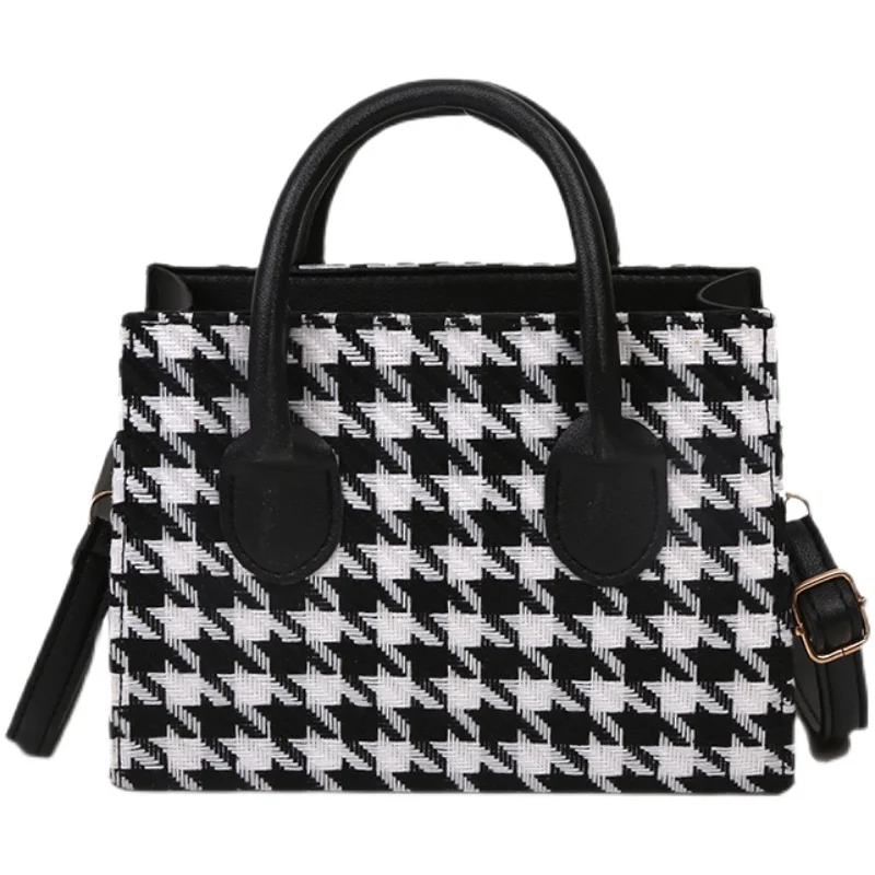 Crossbady Taschen für Frauen 2022 Neue Damen Handtaschen Plaid Muster Geldbörse PU Leder Kette Schulter Tasche hand tasche_voghion.com