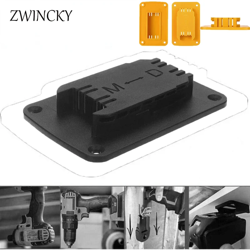 듀얼트 14.4V 18V 20V 드릴 마운트용 공구 거치대 1개, 밀워키 M&18 18V 공구 홀더 행거, 듀얼트 12V 20V 공구용