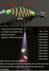 1Pcs Multi Size Fishing Net Trap Mesh Luminous Netting Fishnet Tackle Design Copper Spring Shoal Cast Nets For Fishing Traps 5