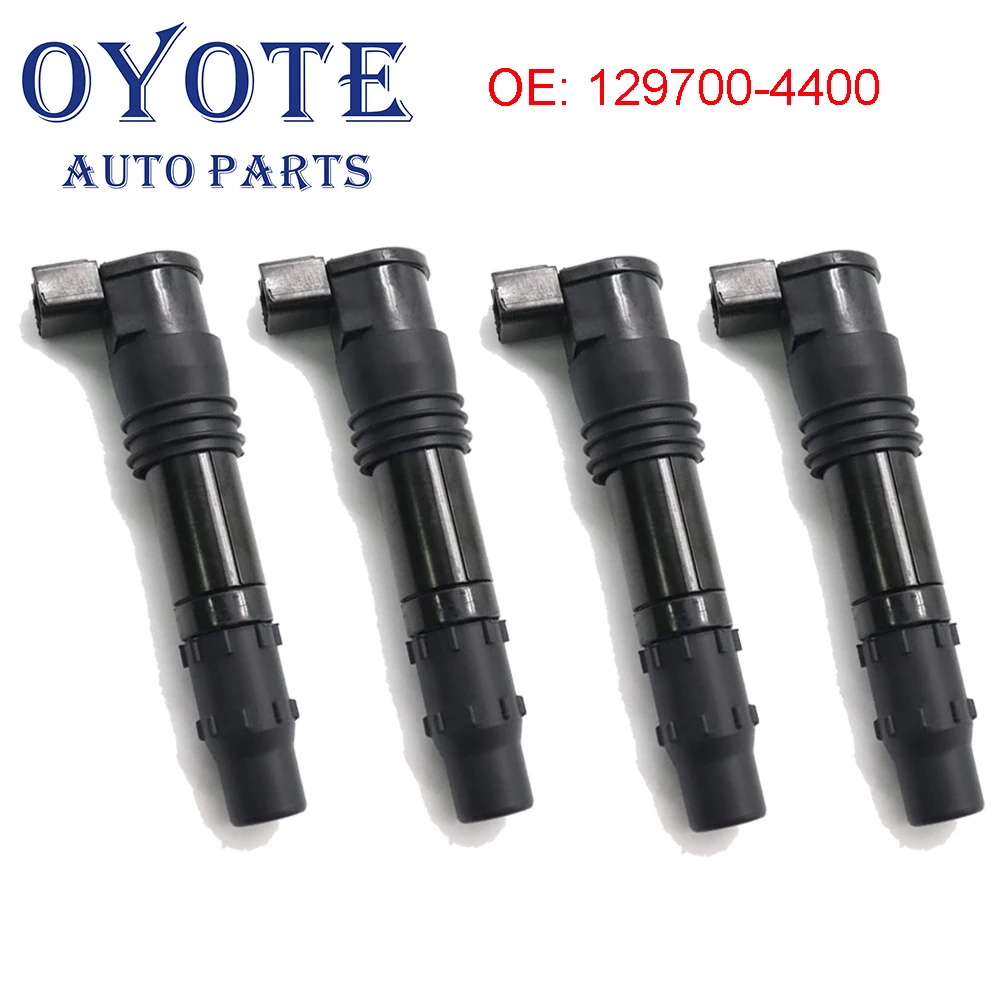 

4 Pcs 129700-4400 Ignition Coil For Suzuki GSX1300R GSXR1000 Hayabusa 1300R GSF GSX 650F Bandit 650 1250 GSXR750 1999-2015