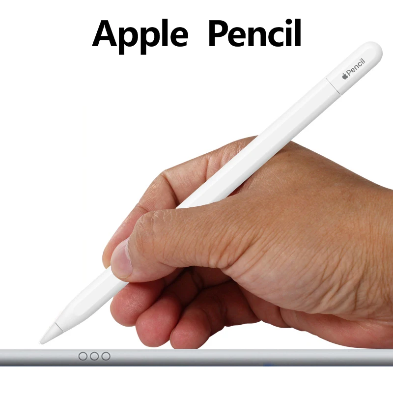 애플 펜슬 USB-C 스타일러스 펜, iOS 태블릿 터치 펜, 전원 디스플레이 포함, 아이패드 10 프로 11 1-4 프로 12.9 3-6 에어 4 5 미니 6, 신제품