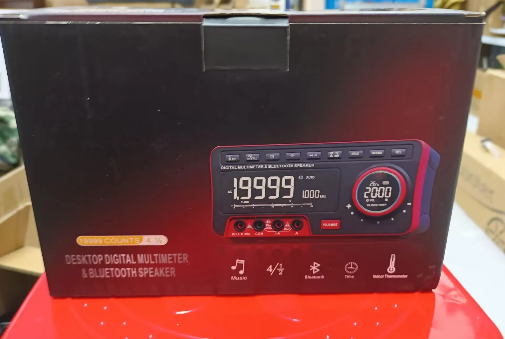 Zoyi Multimetro Da Banco Digitale Professionale 19999 Conteggi Transistor Tester Auto Range Voltmetro Calibratore Multifunzione Zt-5566