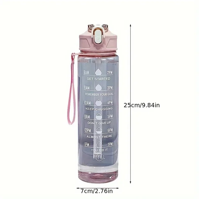 750ml Sports Water Bottle with Strap 3