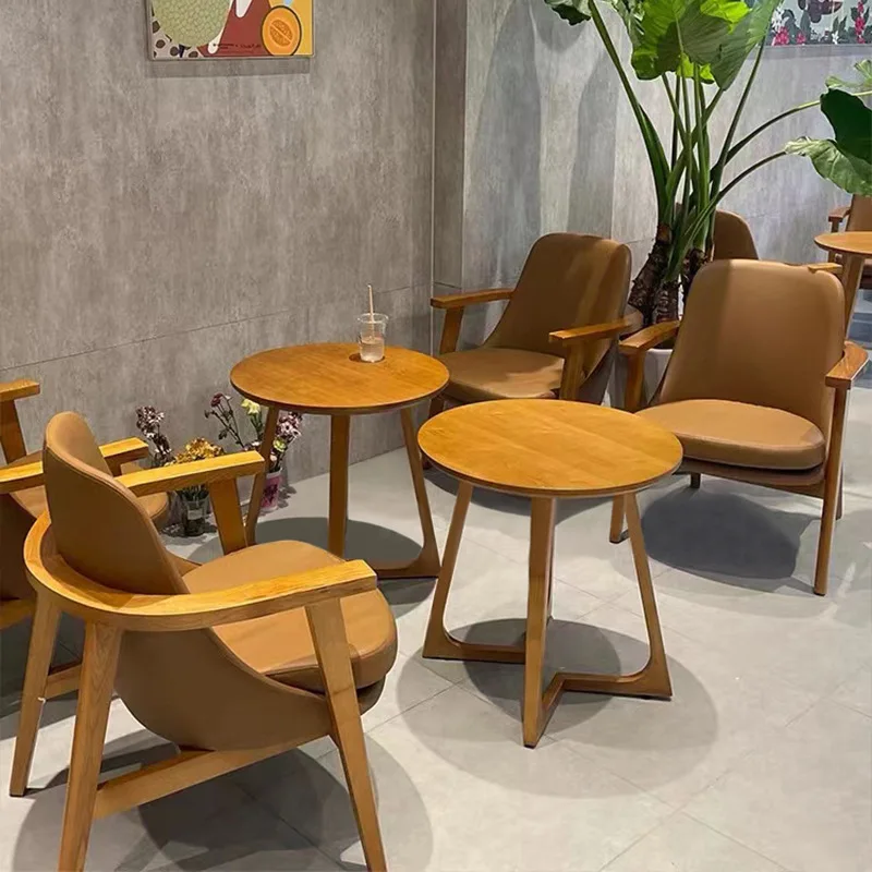 

Simple coffee shop casual tables and chairs 33
