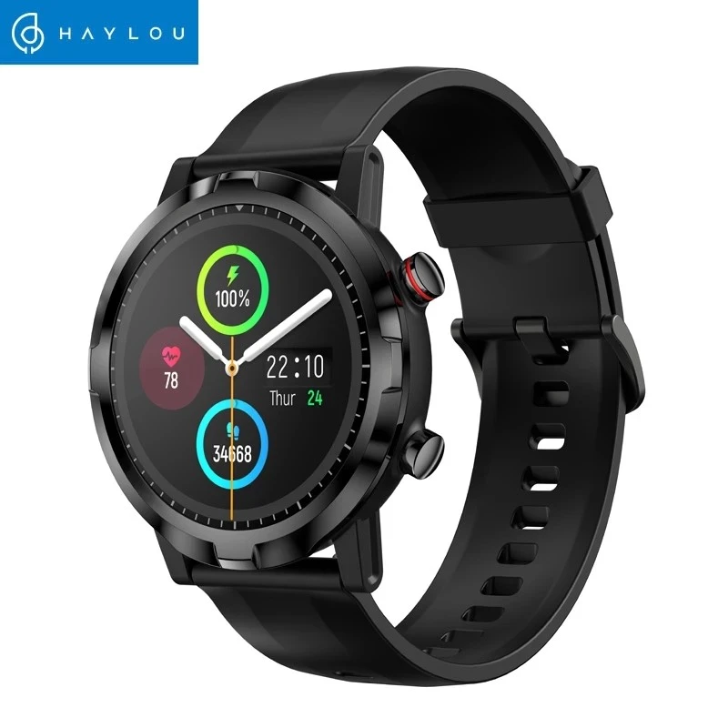 Haylou RT LS05S Smart Watch IP68 Waterproof Smartwatch 12 Sport Mode Heart Rate Monitor Fitness Tracker Android IOS Blood Oxygen