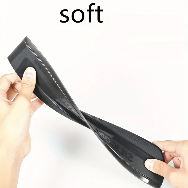 Soft Silicone Handy Squeegee Car Wrap Tools Water Window Wiper Drying Blade Clean Scraping Film Scraper Accessories car wrapping tools window scraper tool window scraper window tinting squeegee vinyl squeegee silicone squeegee car film scraper car vinyl scraper silicone scraper automotive film tools window tint squeegee