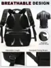 50L Extra Large Laptop Backpack with USB Charging, Travel Backpack for Men Women, Carry Backpack 17inch Black Executive Work Bag 6