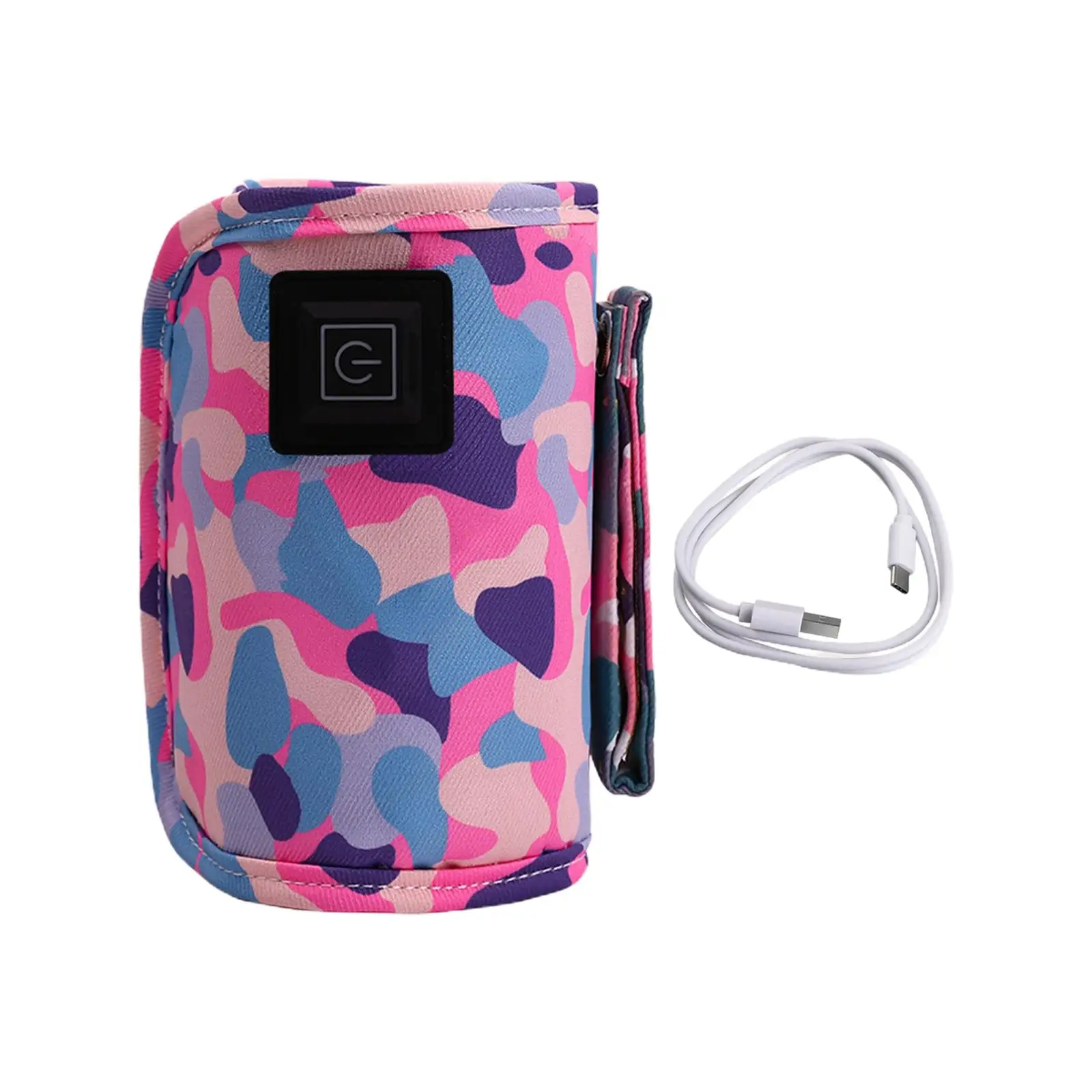 

USB Nursing Bottle Cooler Insulation Sleeve Portable for Indoor Traveling