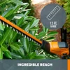 for WORX WG252 20V Power Share 2-in-1 20" Cordless Hedge Trimmer (Battery & Charger Included) 5