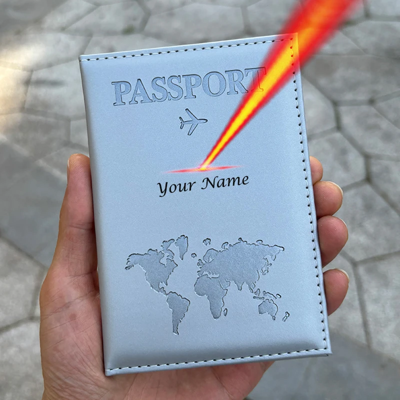 Personalized Passport Holder and Travel Wallet in PU Leather