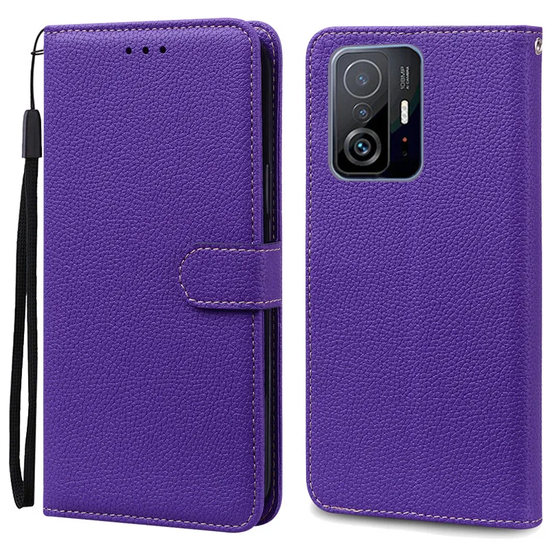 Leather Wallet Flip Case - Elegant Cover