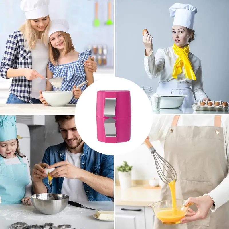 Egg Shell Opener Press Egg Shell Separator Portable Handheld Kitchen Baking Tools egg shell opener