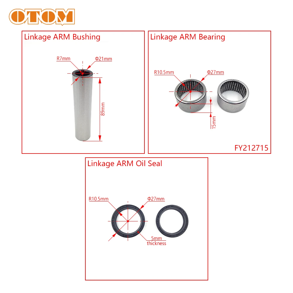 Motorcycle Bearing Kit Triangle Lever Rear Lowering Linkage ARM for YAMAHA YZF