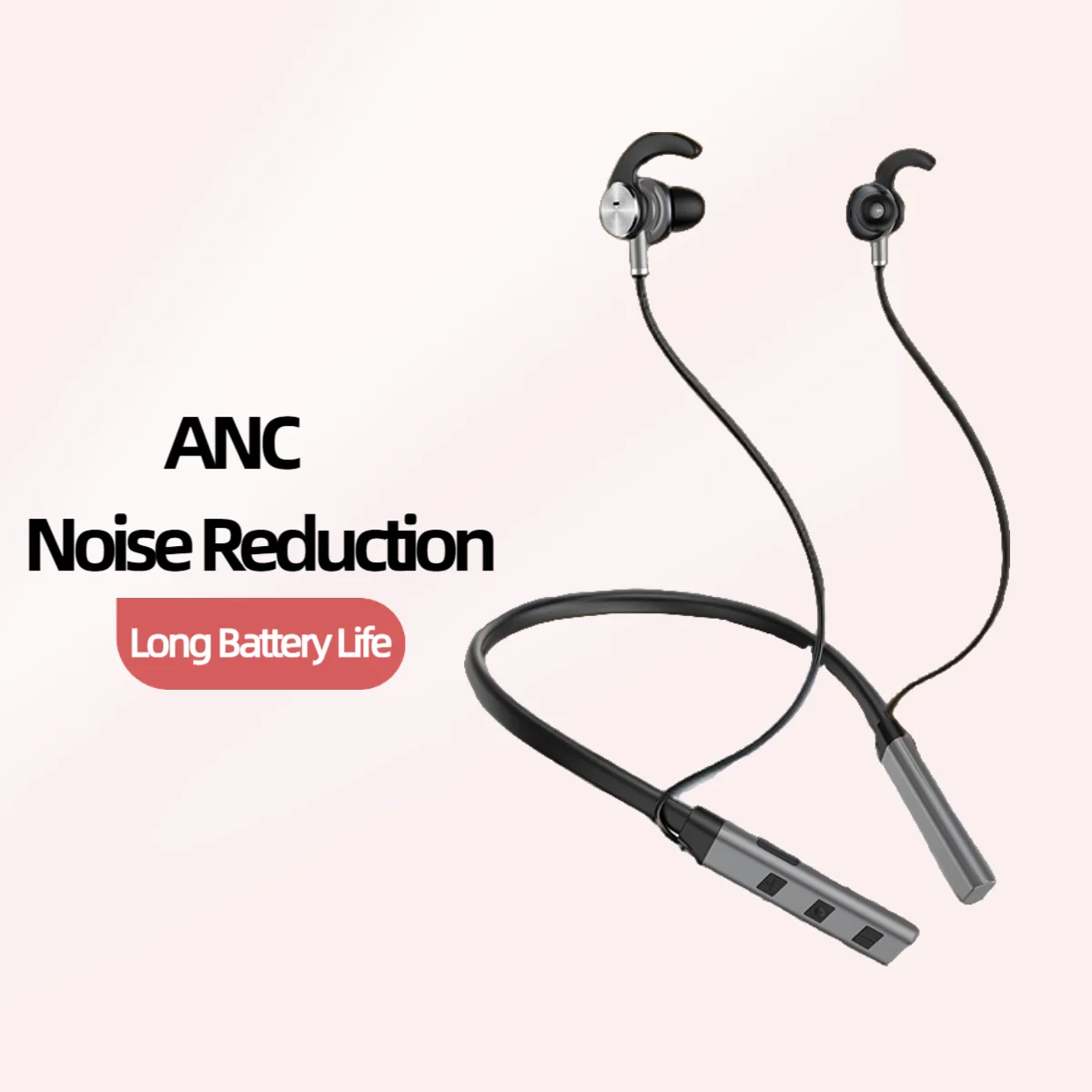 OUKADUN Wireless Headset Bluetooth Active Noise Canceling 5.3ANC Mode ...