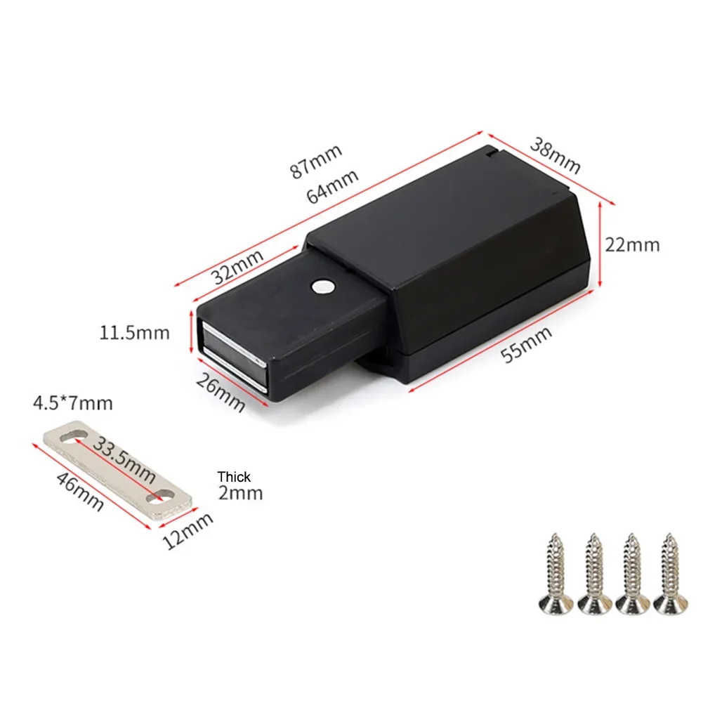 Achieve A Premium Easy Installation Easy Installation Cabinet Catch Magnetic Door Catches Push To Open Cabinet Catch