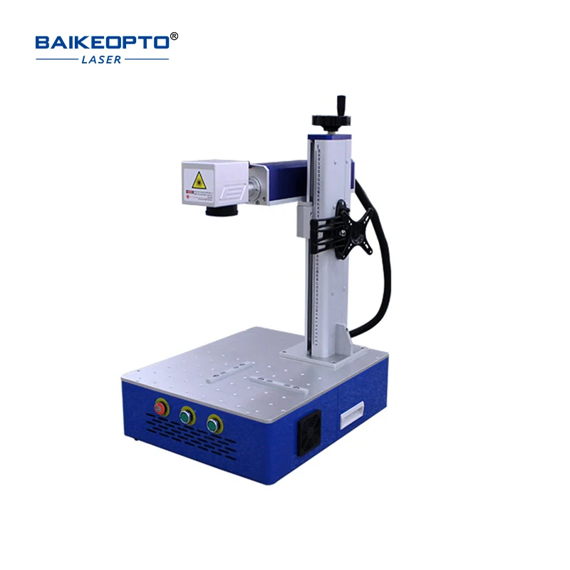 BAIKE FM-450 고해상도 데스크탑 파이버 레이저 마킹 머신, 공장 가격, 30W, 핫 세일 