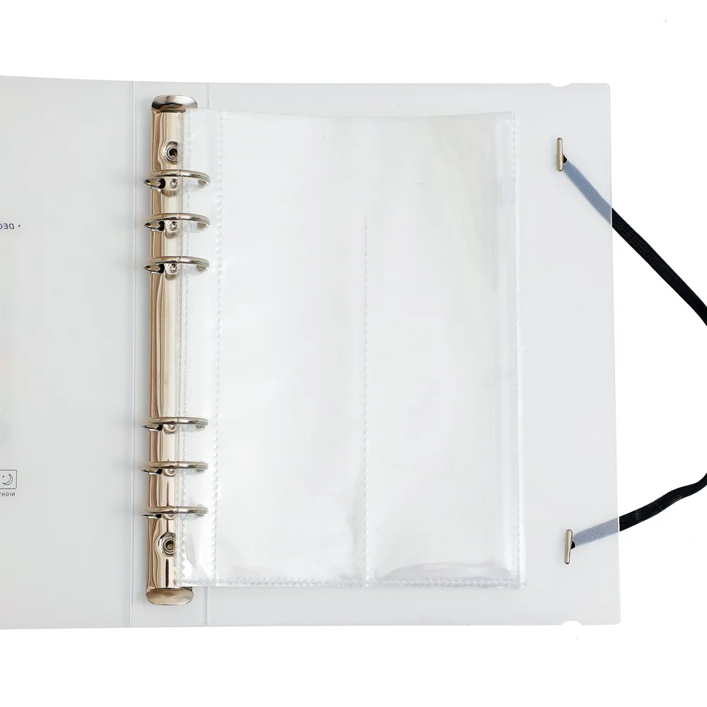 Zipper Binder Photo Card Collection & Organizer Diary Notebook