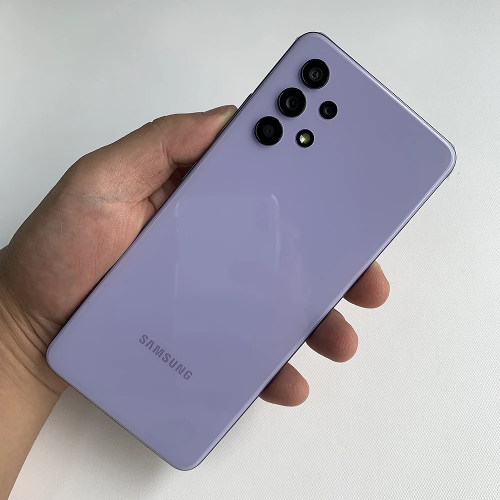 Original Samsung Galaxy A32 A325N A325F 4G Mobile Phone 64GB/128GB 90Hz AMOLED 6.4'' 64MP+8MP+5MP+20MP Octa-Core SmartPhone