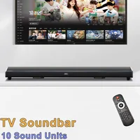 99cm Length Echo Wall TV Sound Bar Cinema Leval Wireless Bluetooth Stereo Speaker Support HDMI AUX U Disk Home Theater Subwoofer 1