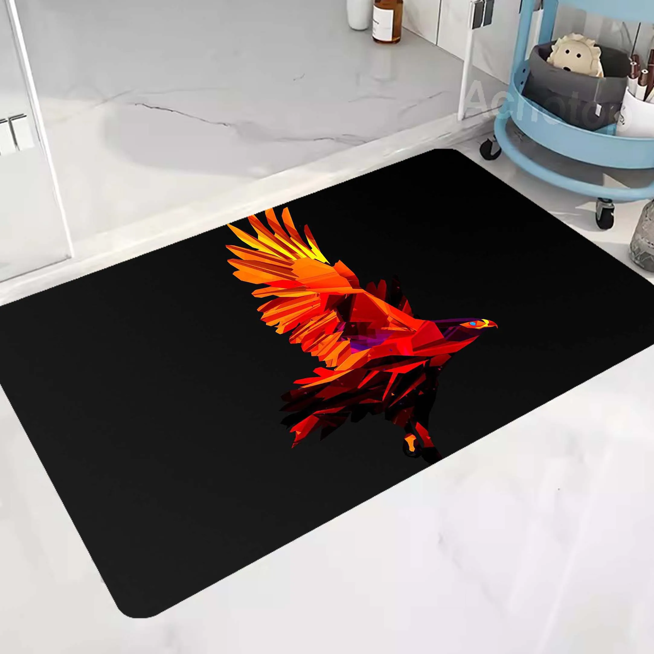 

Animal Patterrn Decor Carpet Non-slip Easy To Clean Area Rug Living Room Household Washable Doormats Diatom Floor Mat 50x70cm