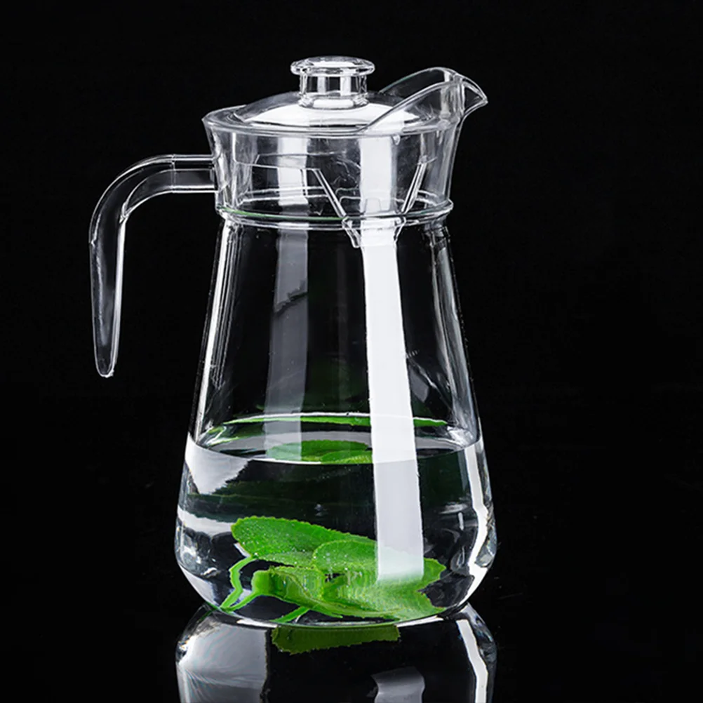 Drinking Pitchers Acrylic Container Lid Cold Water Jug Clear Container Cold Water Bottle Plastic Pitcher Tea Kettle plastic juice jug,cold water jug