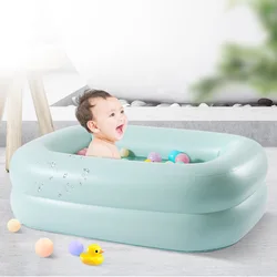 Inflatable Rectangle Swimming Pool For Baby PVC Balls Pool Toys For Children Summer Portable Bathtub Kids Outdoor Swimming Pool