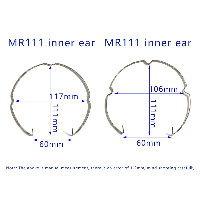 1PC MR16 MR11 Light Cup Bracket Card Ring Downlight Spotlight Spring Lamp Retaining Spring Clip Ring Lamp Fixed Clip LED light