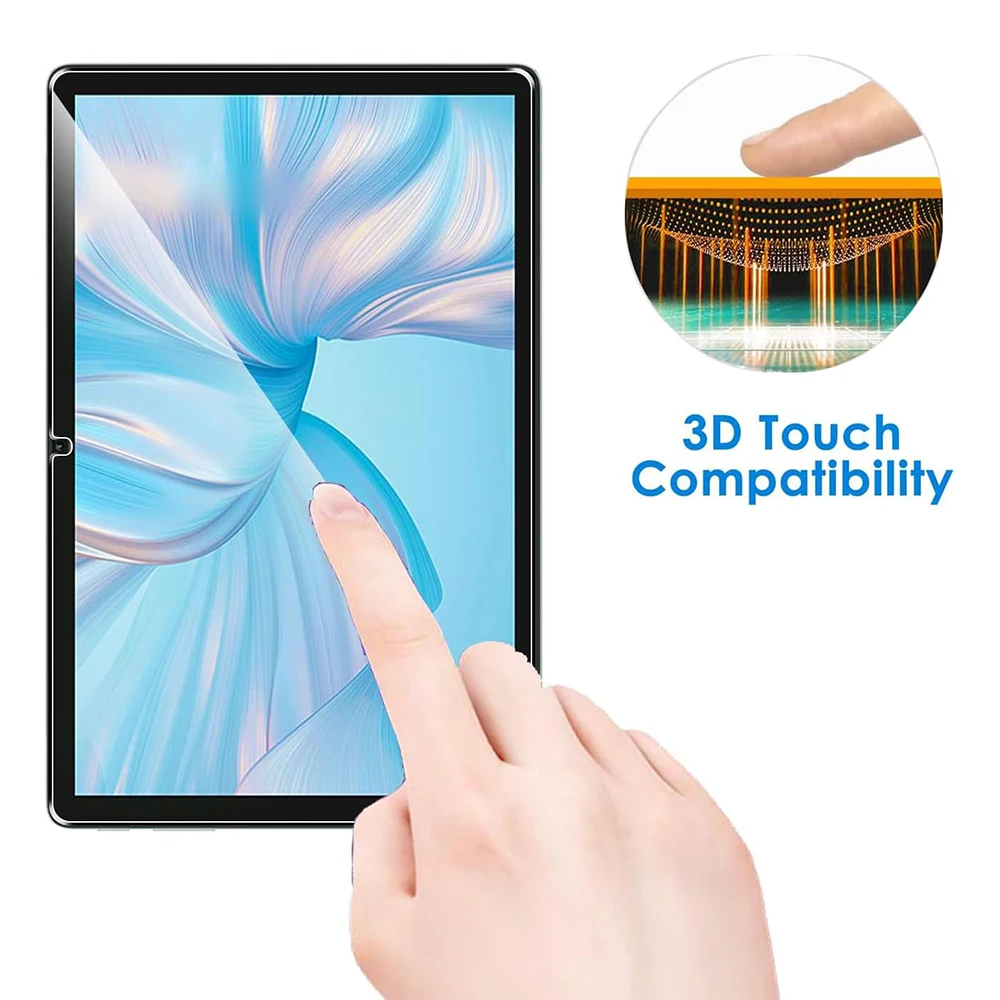 For Blackview Tab 80 Tempered Glass Screen 10.1 inch 9H Tablet Anti Scratch Clear Protective Film 4
