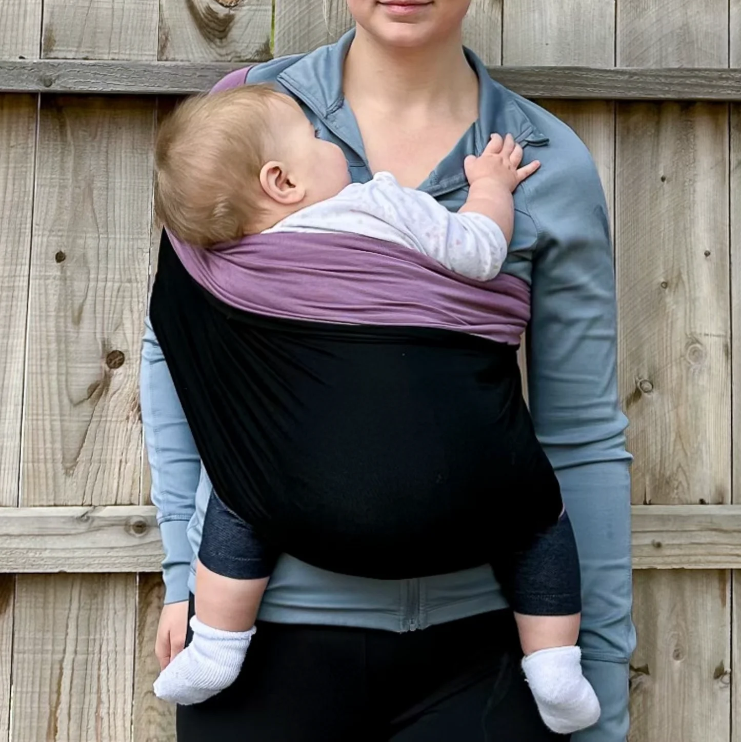 Girl Boy Baby Travel Carrier Mama's Bonding Comforte Unisex Multi Purpose Baby Wrap Easy to Wear Infant Sling Wrap 4