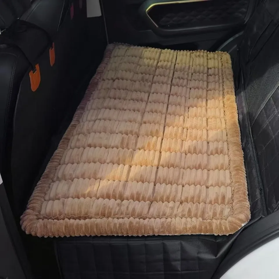Seat Car Cover Car Seat Dog Seat Car Carrier Cover Rear Back Blanket At Non -Slip Foldable Cushion Seat Cover - Pet Car Seat Cover, Dog Seat Cover - View #4