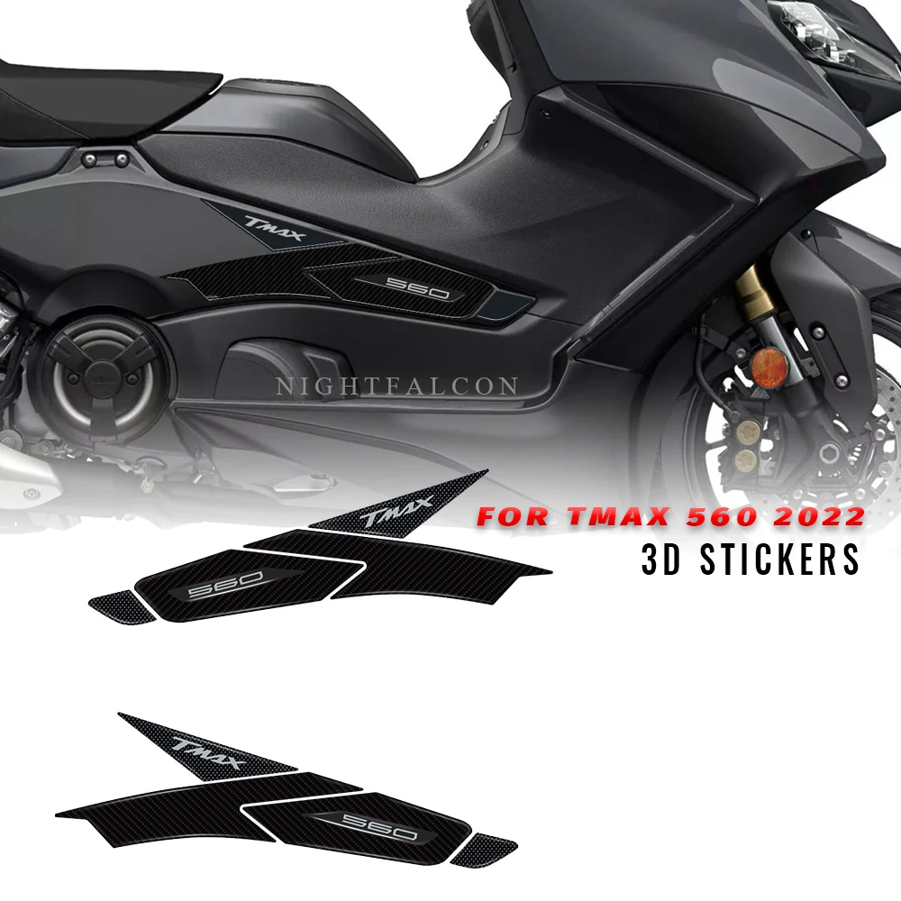 Boomerang Sticker 3D Tank Pad Stickers Oil Gas Protector Cover Decorazione Per Yamaha Tmax 560 2022