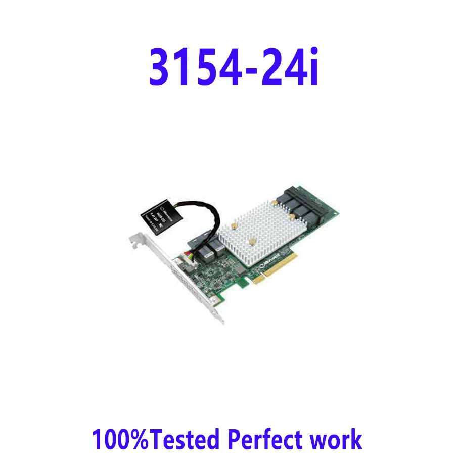 Microsemi SmartRAID ASR-3154-24i SAS 컨트롤러, 12 Gb/s SAS PCI Express 3.0
